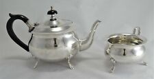 N4432s FANTASTICO SET TEIERA E LATTIERA IN SILVER PLATED YEOMAN PLATE