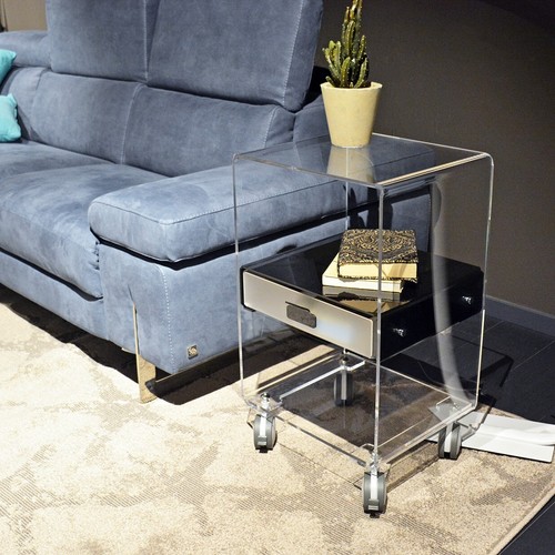 Slato tavolino carrello - , con