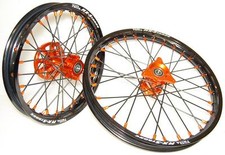 ***FA-BA*** RUOTE COMPLETE  KTM SX 65 14"/12"  MINICROSS  MINI MX complete wheel
