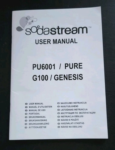 Sodastream manuale utente - sodastream,