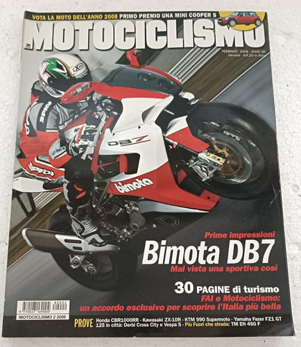 Motociclismo 2008 bimota - motociclismo,
