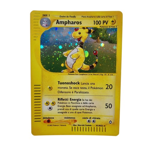 Card pokémon ampharos - pokémon,