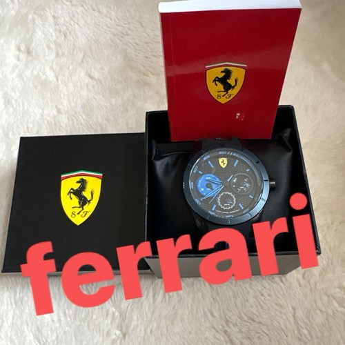 Ferrari scuderia watch black - ferrari,