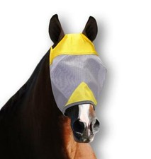 Maschera antimosche D-Pyranha marca Pyranha nuova con scatola - senza orecchie grandi ~ cavallo