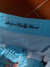Scorpion Bay Costume Uomo S AZZURRI Pantaloncini Mare Bermuda Piscina Estate