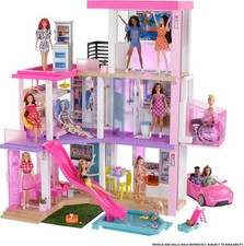 Barbie Villa dei Sogni 114cm Casa delle Bambole Casa dei Sogni con Accessori GRG93 Casa dei Giochi Nuova ✅