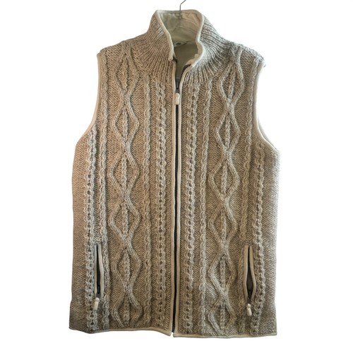 Pachamama gilet lana fatto - di,