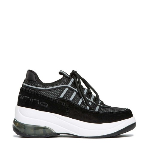 Fornarina black snekaers - up-black,