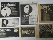 BAUHAUS - LIVE TOUR 1998 2006 1983 1981 - original advert / magnet PETE MURPHY