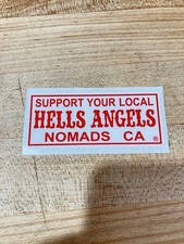ADESIVO HELLS ANGELS VINTAGE