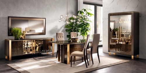Esstisch stühle kommode 8tlg - esstisch,