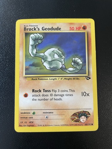 Pokemon brock geodude - brock's,