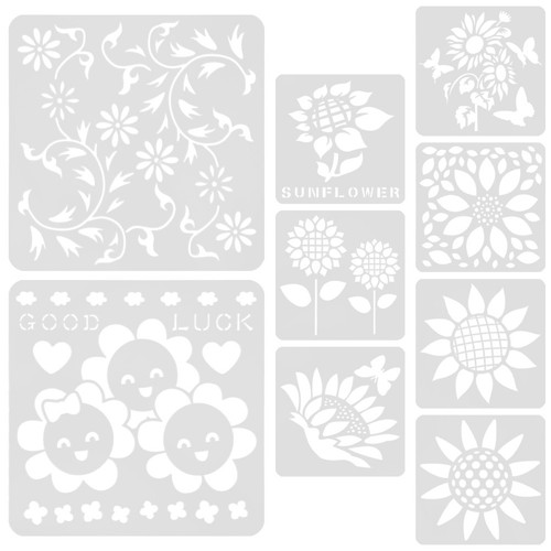 Pcs stencil riutilizzabili - pcs,