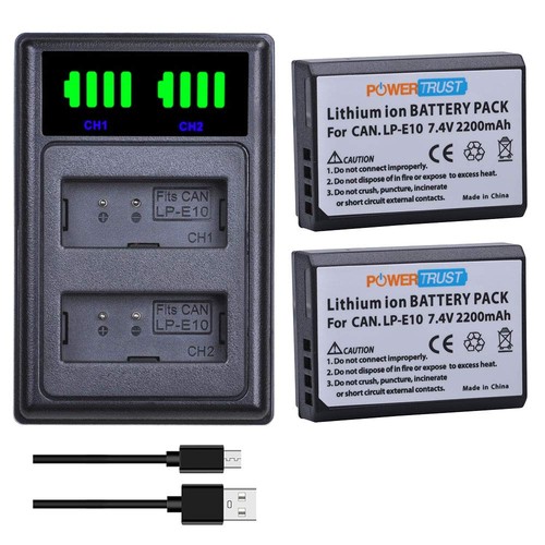 Powertrust 2pcs batteria - 2pcs,
