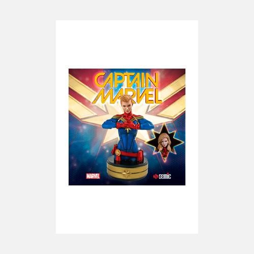Capitain marvel busto - capitain, resina