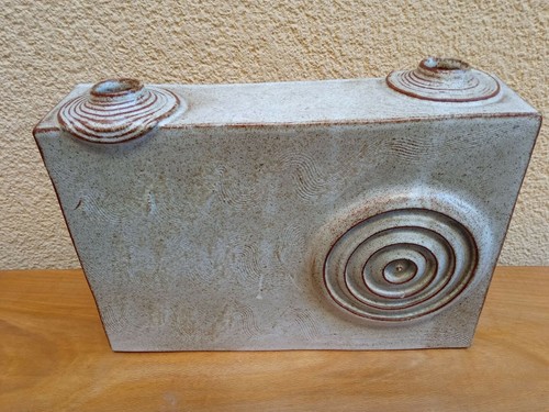 Vaso ceramica bianca vintage - ceramica, bianca,