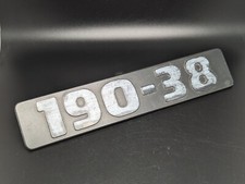 OM FIAT IVECO 190-38 LOGO SIGLA EMBLEMA FREGIO STEMMA SCRITTA TARGHETTA BADGE