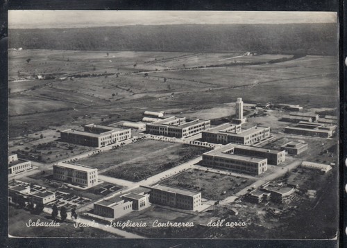 Cartolina sabaudia scuola - cartolina,