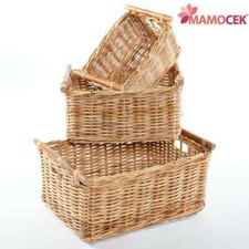 CESTO Vimini giunco porta legna pellet cesta camino contenitore 2m alta qualità