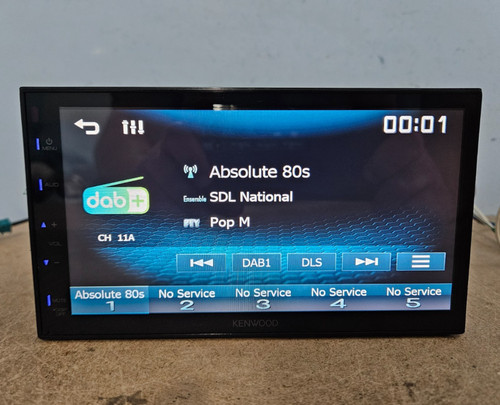 Kenwood dmx125dab doppio din - kenwood,