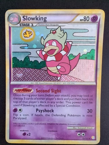 Slowking 123 holo rare - slowking,