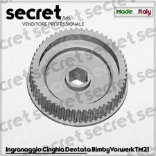 Ingranaggio Cinghia Dentata Bimby Vorwerk TM21 – Ricambio in ABS per TM 21