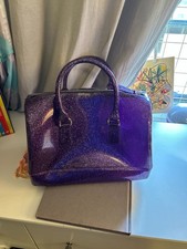 Furla Candy Bag Purple Glitter