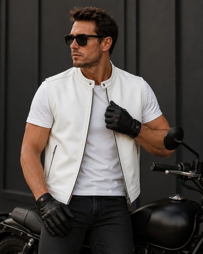 Leather vest for - leather,