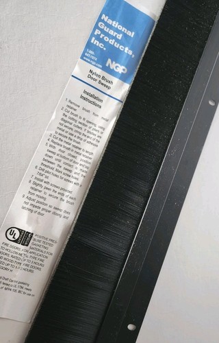 Guarnizione spazzola nylon