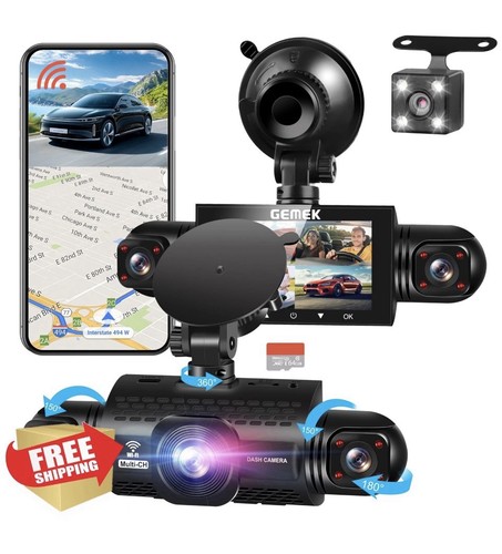 Gemek dash cam canali - cam, 2k
