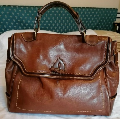 Borsa vera pelle col cuoio - vera,