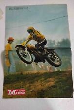 advertising Pubblicità -POSTER ROGER DE COSTER-SUZUKI '73  MOTOCROSS EPOCA