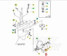 Distanziale albero elica
