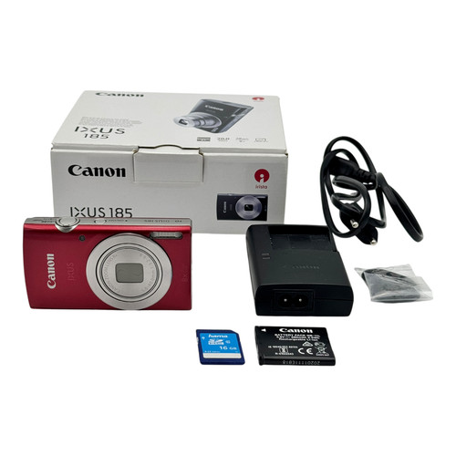 Canon ixus 185 rossa - canon,