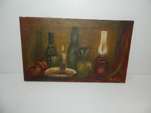 Cortona quadro olio su tela - olio,