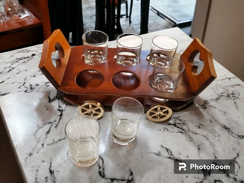 Carrettino legno vintage per - vintage,