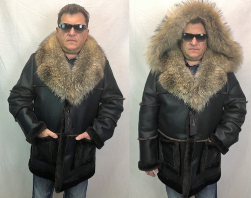 Cappotto vera pelle - in,