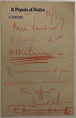 Mussolini arnaldo fratello - fratello, di