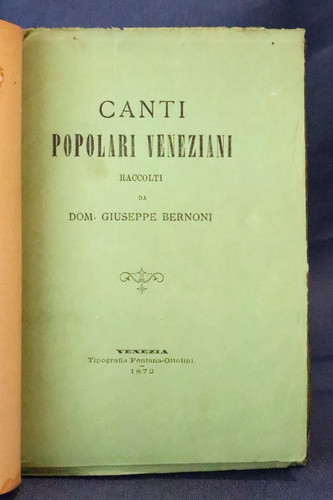 Giuseppe bernoni canti - giuseppe,