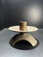 Candeliere in bronzo dorato