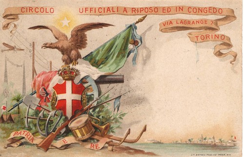 Italia cartolina reggimentale - cartolina,