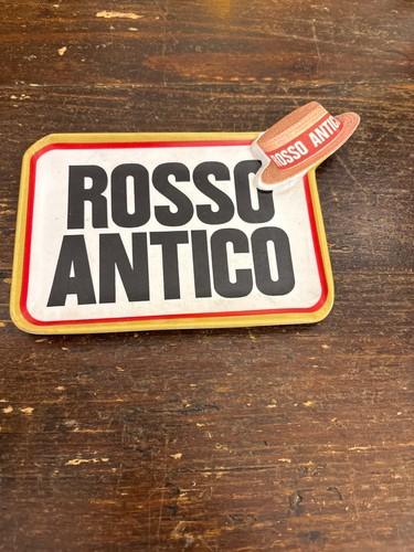 Rosso antico portacenere - rosso,