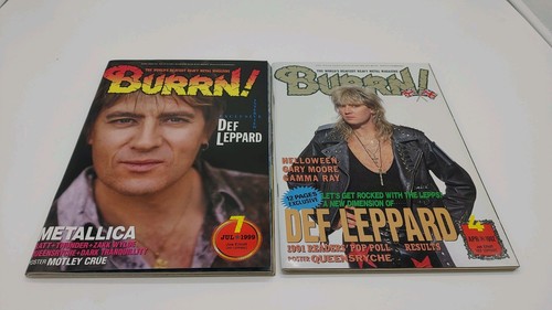 Burrn magazine vintage deaf - burrn!,