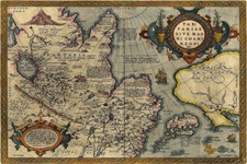 Grande Poster Mappa Tartaria