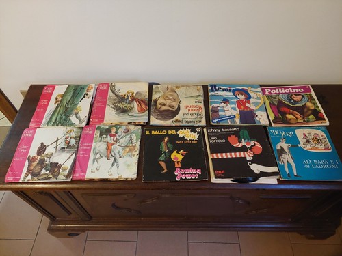 Lotto dischi vinile 45 - 52, in