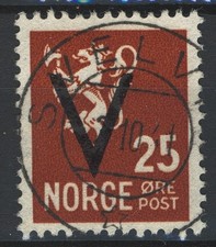 Norvegia 1941 V NK 283 SON SVELVIK 3.10.1941 (VF)