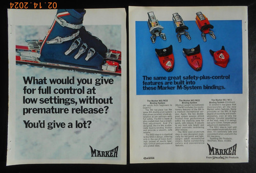 1973 marker spalding ski - 1973,