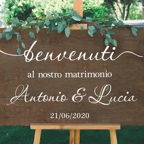 Tableau mariage tabella dei