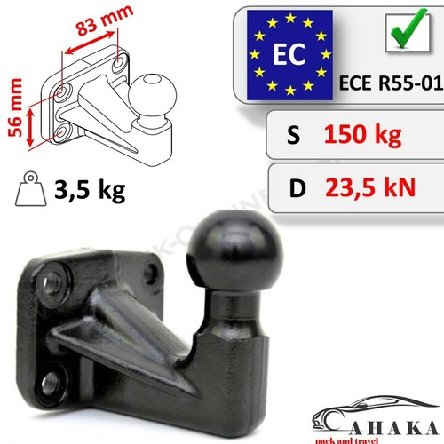 Gancio traino sfera palla