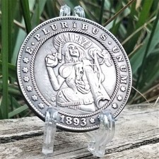 Moneta dollaro argento 1893
